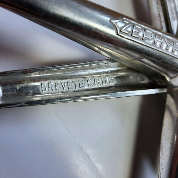 Vintage Aluminium Tennis Racquet Press Zephyr Clamp for Wood Racquets - Picture 8 of 8